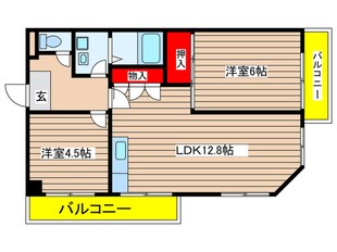 アスト鴻ﾉ巣の物件間取画像